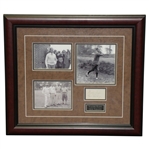 Walter Hagen & Gene Sarazen Signed Photo Framed Presentation JSA ALOA