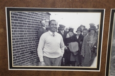 Walter Hagen & Gene Sarazen Signed Photo Framed Presentation JSA ALOA