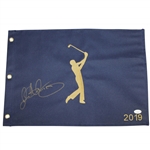 Rory McIlroy Signed 2019 Players Championship Limited Ed Royal Blue Dated Flag JSA #DD31645