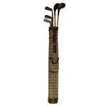 Burke Juvenile Irons & Wood Set in Matching Plaid Bag