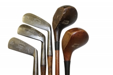 Burke Juvenile Irons & Wood Set in Matching Plaid Bag