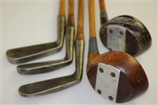 Burke Juvenile Irons & Wood Set in Matching Plaid Bag
