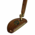 Turnberry British Open Woodie Putter by Golf Design - Very Good Condition