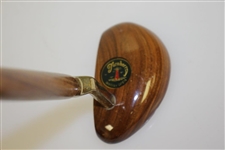 Turnberry British Open Woodie Putter by Golf Design - Very Good Condition