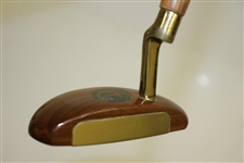 Turnberry British Open Woodie Putter by Golf Design - Very Good Condition