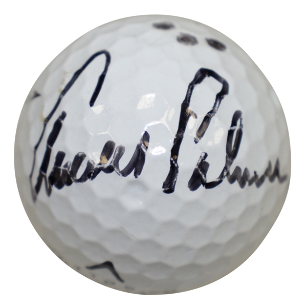 Arnold Palmer Signed Personal Umbrella Callaway Golf Ball JSA ALOA