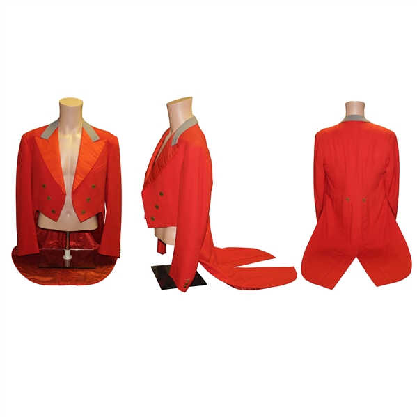 Captain's Red Coat Jacket From Leasowe GC - Produced by John Bell Liverpool Ltd