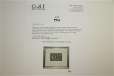 Golfer by Night Color Print by Edith A. Cobieu