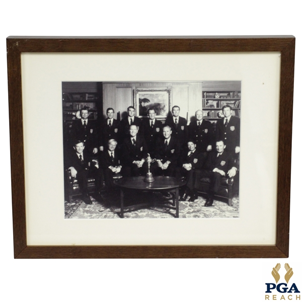 1971 Ryder Cup US Team Photo w/ Nicklaus & Palmer