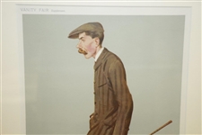 Jimmy (Braid) Vanity Fair/Spy Illustration Framed Presentation