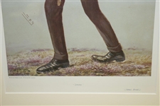 Jimmy (Braid) Vanity Fair/Spy Illustration Framed Presentation