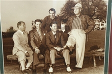 Masters Winners Sarazen, Smith, Nelson, Demaret & Guldahl Black & White Photo