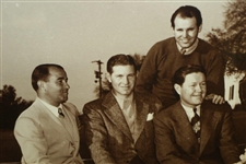 Masters Winners Sarazen, Smith, Nelson, Demaret & Guldahl Black & White Photo