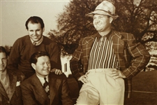 Masters Winners Sarazen, Smith, Nelson, Demaret & Guldahl Black & White Photo