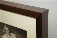 Tommy Armour Photo in Follow Through Pose Matted & Framed