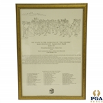 Key To The Golfers Engraving Print by Charles Lee & Chas Wagstaffe