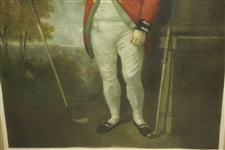 Henry Callender The Society of Golfers at Blackheath Color Mezzotint Print by Will Henderson