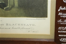 Henry Callender The Society of Golfers at Blackheath Color Mezzotint Print by Will Henderson