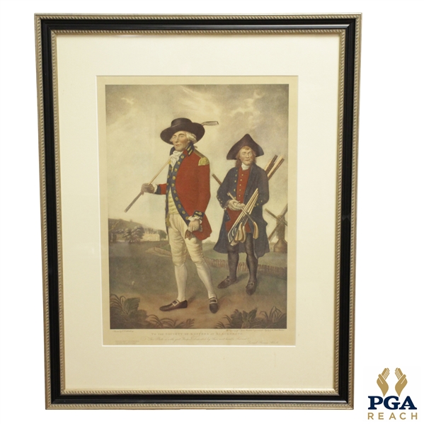 To the Society of Goffers at Blackheath Print by Lemuel Francis Abbott of Blackheath