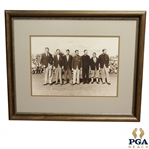 Masters Winners Sarazen, Smith, Nelson, Demaret, Wood & Others in Green Jackets Photo