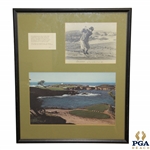 Bobby Cruickshank at Cypress Point Black And White Photo Comparison Presentation
