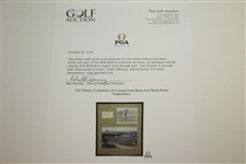 Bobby Cruickshank at Cypress Point Black And White Photo Comparison Presentation