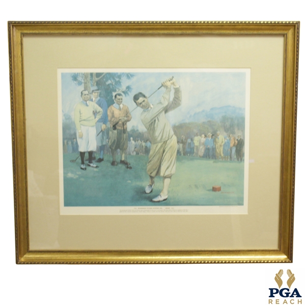 1967 Robert (Bobby) Tyre Jones Jr. in 1930 Gustavson Sportsmans Eyrie Print