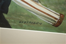 Original 'Shinnecock Hills in 1892' by Leland R. Gustavson Watercolor Painting