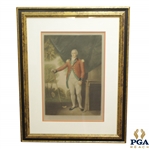 Henry Callender Esq. The Society Of Golfers At Blackheath Mezzotint Signed by Will Henderson