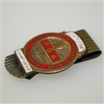 1957 PGA Championship at Miami Valley GC Contestant Badge - Lionel Hebert Winner