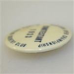 1933 Western Open at Olympia Fields CC Contestant Badge - MacDonald Smith Win