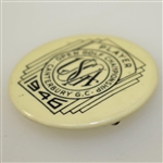 1946 US Open at Canterbury GC Contestant Pin - Lloyd Mangrum Winner