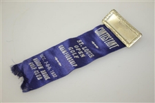 1932 St Louis Open at Meadow Brook Golf Club Contestant Ribbon - Walter Hagen Win
