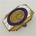 1947 US Open Championship at St. Louis CC Contestant Badge - Lew Worsham Winner