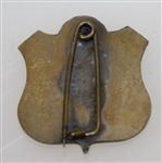 1942 LA Open at Hillcrest CC Contestant Badge - Ben Hogan Win