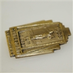 1935 LA Open at Los Angeles CC Contestant Badge - Vic Ghezzi Win