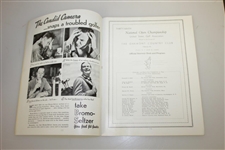1935 US Open at Oakmont CC Program - Sam Parks Jr Winner