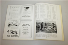 1935 US Open at Oakmont CC Program - Sam Parks Jr Winner