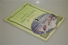 1934 US Open Championship at Merion Cricket Club Program - Olin Dutra Winner