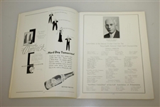 1934 US Open Championship at Merion Cricket Club Program - Olin Dutra Winner