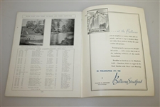 1934 US Open Championship at Merion Cricket Club Program - Olin Dutra Winner