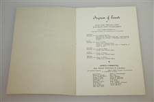 1944 $5,000 New Orleans Open War Bond Golf Tournament at City Park Program - Sammy Byrd Win