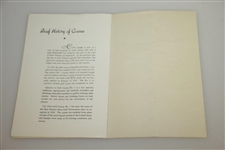 1944 $5,000 New Orleans Open War Bond Golf Tournament at City Park Program - Sammy Byrd Win
