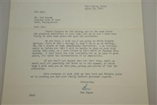 Ben Hogan Signed 1950 Personal Letter to Rod Munday Attempting to Set Up Exhibition JSA ALOA