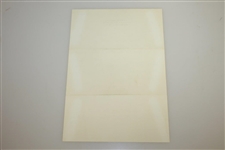 Gene Sarazen Signed 1950 Personal Letter to Rod Munday w/ Book Content JSA ALOA