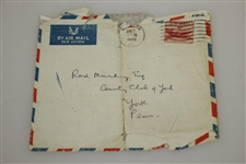 Henry Cotton Signed 1956 Personal Letter to Rod Munday w/ Appearance Fee Content JSA ALOA