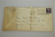 Horton Smith Signed 1953 Detroit GC Letter to Rod Munday w/ Ben Hogan Content JSA ALOA