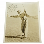 Horton Smith Signed & Inscribed 1941 8x10 Photo JSA ALOA