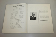 1949 US Amateur Championship at Oak Hill CC Program - Charles Coe Winner