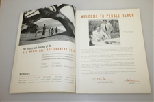 1948 Women's US Amateur at Del Monte G & CC Program - Grace Lenczyk Winner